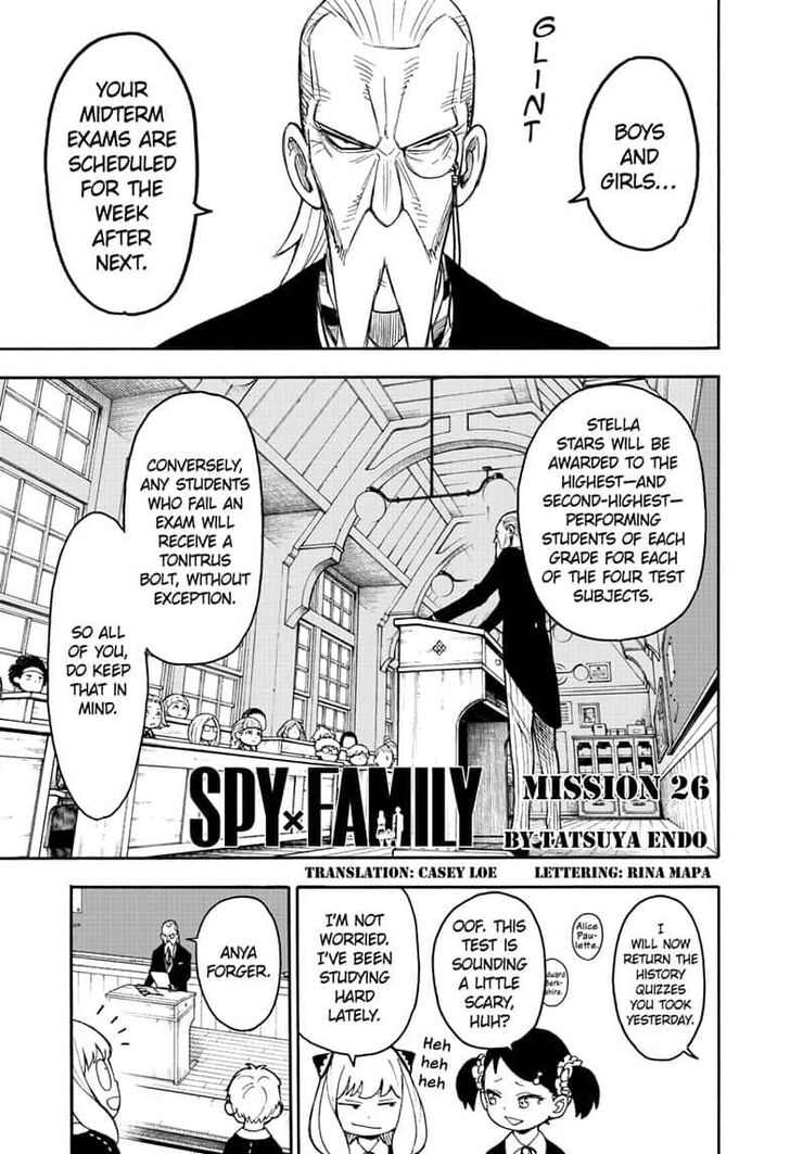 Spy x Family, Chapter 26 image 01